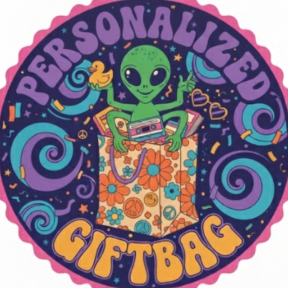 Personalized Gift Bag - Handcrafted By Me!